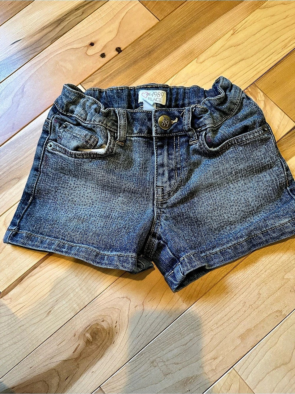 Girls Denim Shorts Size 6X/7 Blue